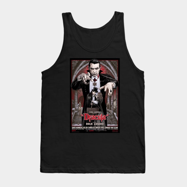 Dracula Tank Top by aknuckle